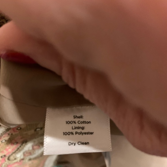 Paisley Sleeveless Dress NWOT 16P - Picture 6 of 6